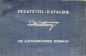 Preview: Wartburg 311 Sedan 1957 Spare-Part List VEB Automobilwerk (3431)
